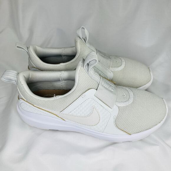 Nike Womens AD Comfort DJ1001-001 White Running Shoes Sneakers Size 6.5 - Picture 2 of 8